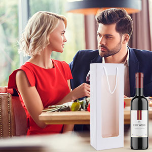 Papel durable ambiental de empaquetado de papel de lujo del color del marrón de la caja del vino de Kraft 2