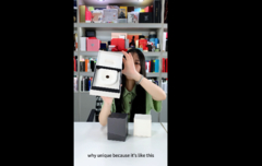 Cajas de cartón gris de lujo Estampado de oro EVA personalizado Embalaje de papel cosmético