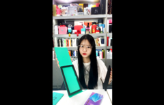 Caja magnética abierta en el medio de EVA personalizada para teléfonos móviles Protector de pantalla de vidrio templado Caja de embalaje