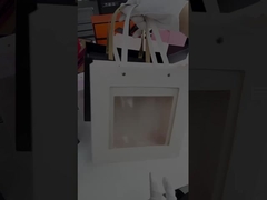 Embalaje de caja de regalo de cartón plegable personalizado con cinta rígida