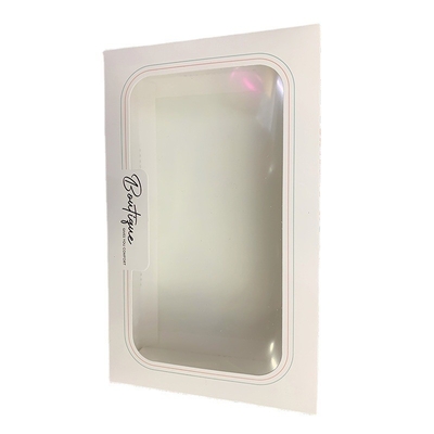 Caja de empaquetado reciclada ropa interior del regalo de la cartulina de Gathe con la ventana