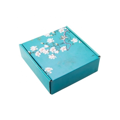 Caja de correo corrugada de cartón impreso a medida Caja de regalo de papel embalaje