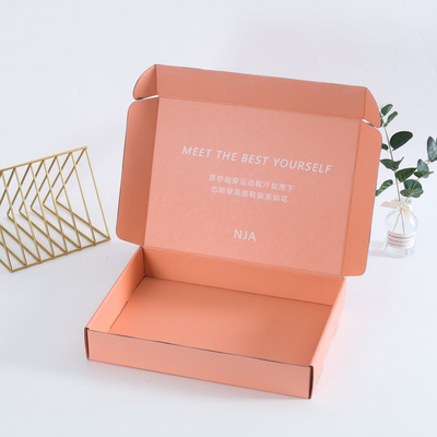 Cajas de regalo de cartón ondulado personalizadas Caja de regalo impresa reciclable con logotipo para envío