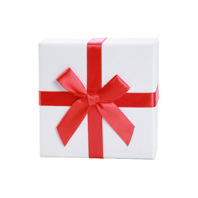Caja de empaquetado del regalo de la cartulina del SGS para Ring Earrings Necklace Ornaments