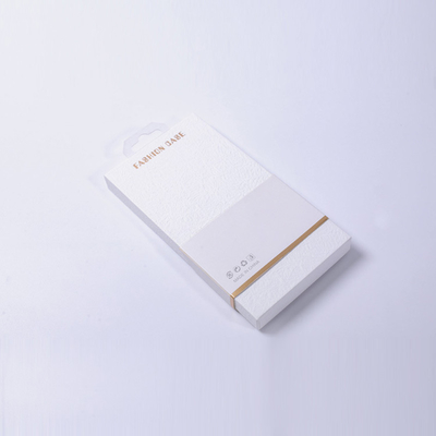 Logotipo personalizado caja de paquete de caja de teléfono celular caja de papel duro cajón de papel para el paquete de caja de teléfono