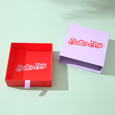 caja de lujo de papel del cajón de Partone CMYK para el regalo del collar de la joyería