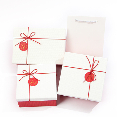 Diseño único colorido personalizado cartón de la caja de joyería