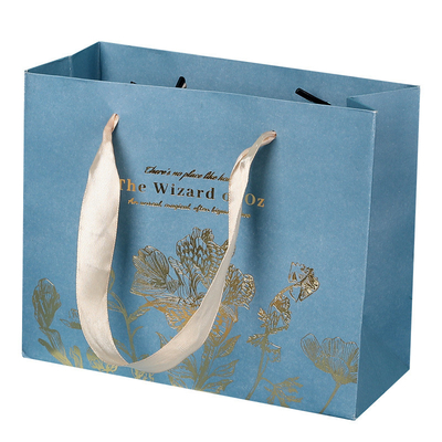 Bolso amistoso de empaquetado de sellado caliente de Eco de la caja del regalo de la cartulina