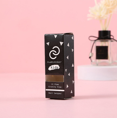 OEM Logotipo personalizado producto de esmalte de uñas con gel Caja cosmética Embalaje de perfumes