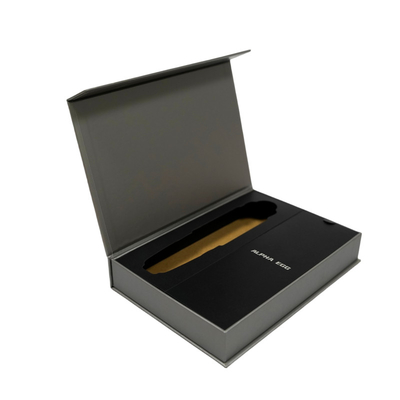 Impresión personalizada Caja de papel magnético embalaje electrónico plegable para regalo