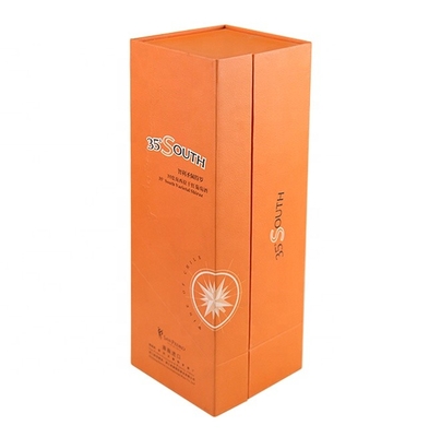 Caja de colores impresa con logotipo personalizado Caja de vino magnética Caja de embalaje de regalo para almacenamiento de vino