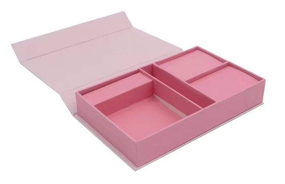 Logotipo de diseño elegante maquillaje impreso personalizado conjuntos de cosméticos caja de papel cajas de embalaje