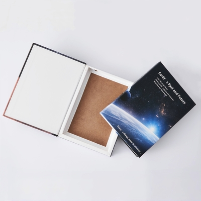 Cajas de embalaje de cartón impreso a medida de OEM Cajas de regalo de papel para revista de fotografía