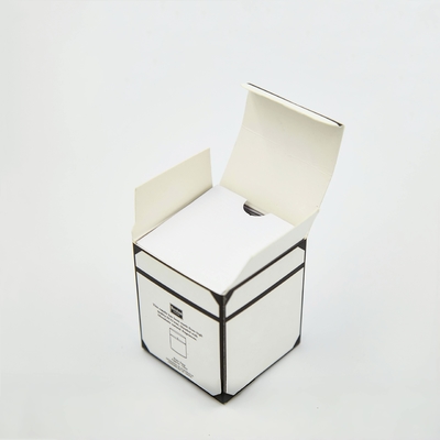 Papel recubierto Velas Cajas de fragancias Embalaje Cosméticos Caja de papel