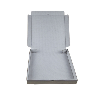 Papel corrugado blanco a medida Caja de embalaje de envío plana Cajas de papel de correo plegables