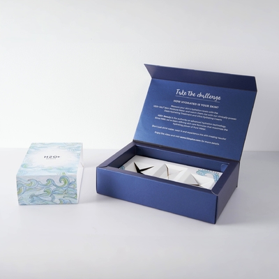 Lujo personalizado Perfume elegante caja regalo embalaje cosmético caja magnética con manga