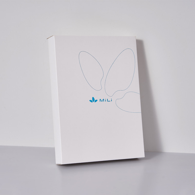 Impresión personalizada Logotipo de cartón blanco caja plegable embalaje del producto caja de regalo