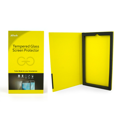 OEM Impresión de logotipo de vidrio templado protector de pantalla caja de embalaje para teléfonos móviles cajas de embalaje de papel de película protectora