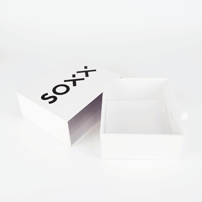 Caja de papel de cartón de lujo de joyería de caja de cajón de papel deslizante de embalaje
