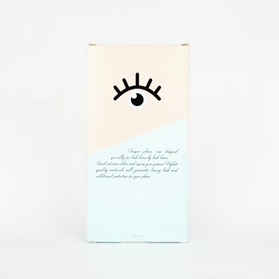 Diseño de moda Productos de maquillaje personalizados Dos paquetes de caja de papel con ventana de PVC