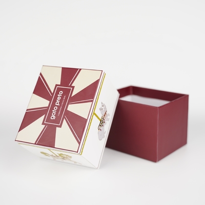 Caja de embalaje de regalo de vela de reloj vacío personalizado Caja de papel de joyería ecológica