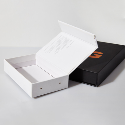 Caja de forma de libro magnético personalizado de cartón rígido de embalaje caja de regalo para iPhone Samsung caja de teléfono de embalaje