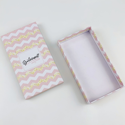 El diseño elegante personalizado de la caja de teléfono celular de papel de embalaje de la caja de venta al por menor para las carcasas de teléfono móvil