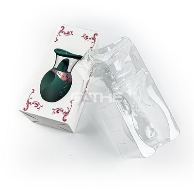 Caja de papel de cartón personalizada con ampolla Caja de embalaje de masaje de pistola de fascia muscular