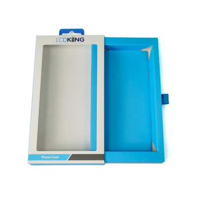 Cajas personalizadas para el embalaje de la caja del teléfono móvil Embalaje de la caja de pantalla de venta al por menor clara para iPhone 16 15 14 Pro Max Samsung Phone Cover