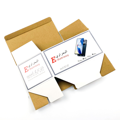 Impresión personalizada Cajas de papel corrugado plegable de envío Caja de correo para productos de electrónica de consumo