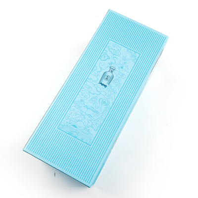 Diseño personalizado Caja de papel de cartón rígido magnético de Flip-top para whisky, alcohol y vino