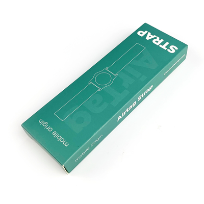 Precio de fábrica de papel ecológico Smart Watch caja de correa de bandeja de papel personalizado bandeja de papel para la banda de reloj