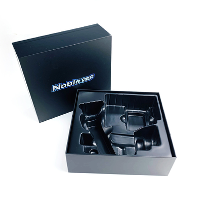 Embalaje de caja de cajón grande con blíster de logotipo personalizado para piezas de instrumentos de máquina, consola de juegos y UAV