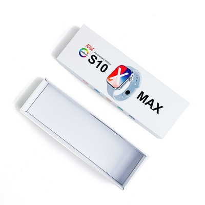 Caja de embalaje de reloj inteligente con precio de fábrica, diseño de logotipo impreso UV, cajas de embalaje de caja de reloj, caja de correa de reloj