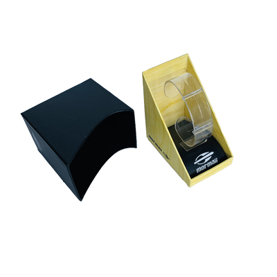 Custom Logo Rigid Watch Display organizer Gift Packaging Box with Detachable holder tray for watches box