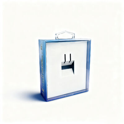 Caja de embalaje de cable de datos USB de carga personalizada, embalaje de adaptador, caja colgante para productos electrónicos